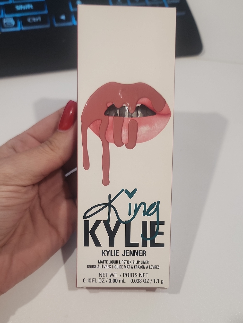 King Kylie Matte Liquid Lipstick & Liner - Kylie Jenner Lips NIB